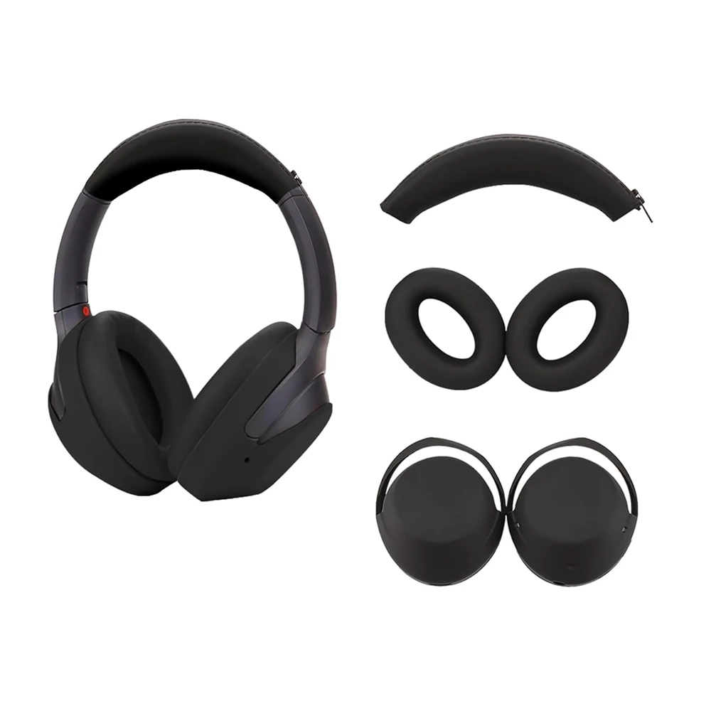 헤드폰 보호 케이스 헤드셋 헤드빔 슬리브, 소니 WH-1000XM4 1000XM3 헤드폰 실리콘 귀마개 쉘 이어폰 케이스