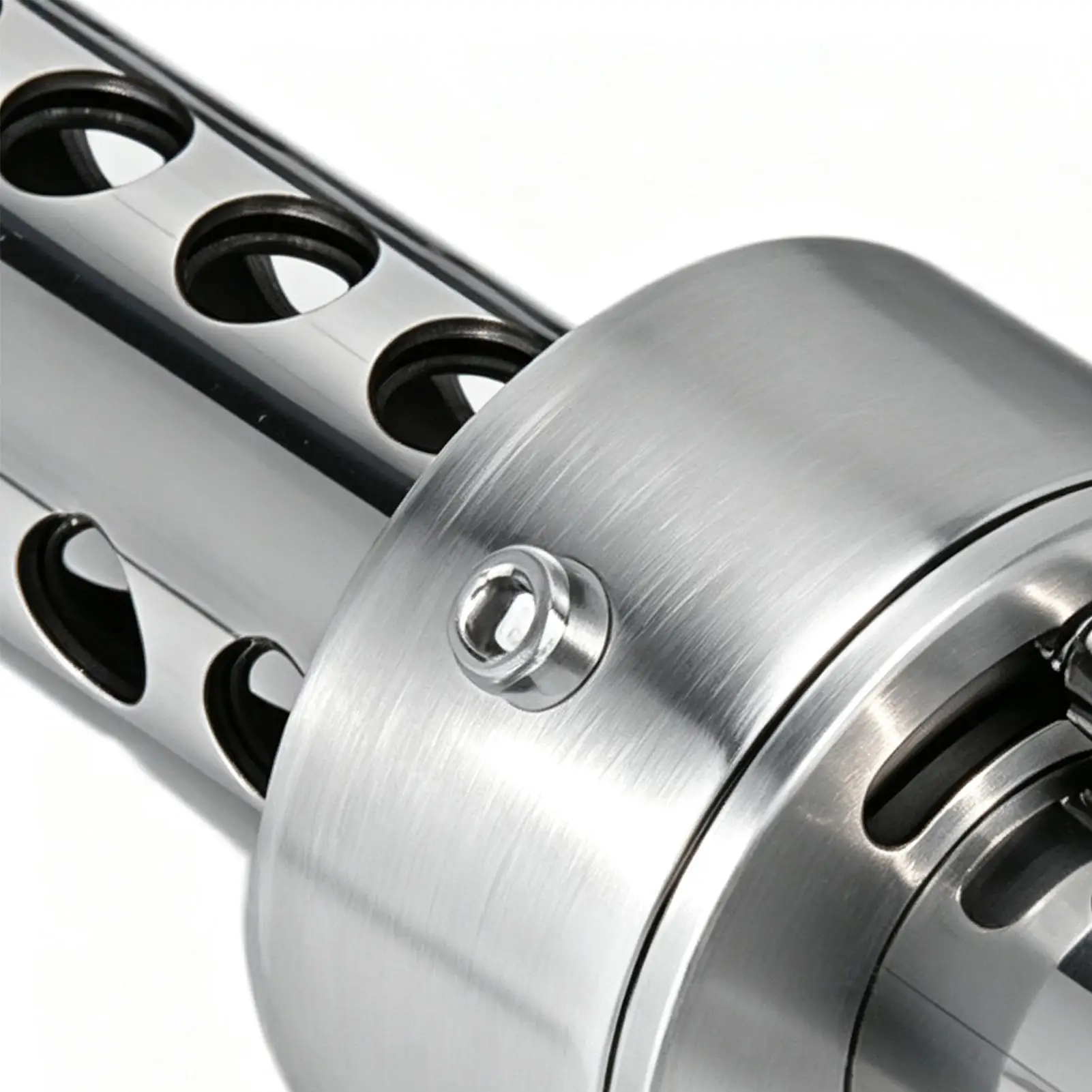 Slip On Muffler Adjustable Stainless Steel Universal Fit Motorcycle Exhaust Muffler Insert For City Streets Forest Trail