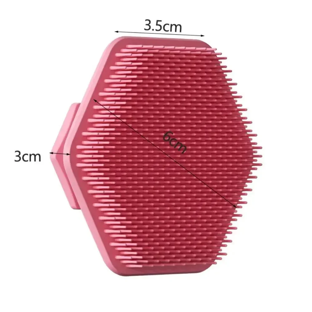 Alwafore Facial Cleaning Brush Scrubber Silicone Miniature Face Deep Clean Shave Massage Face Scrub Brush Face Cleaner For Men image 5