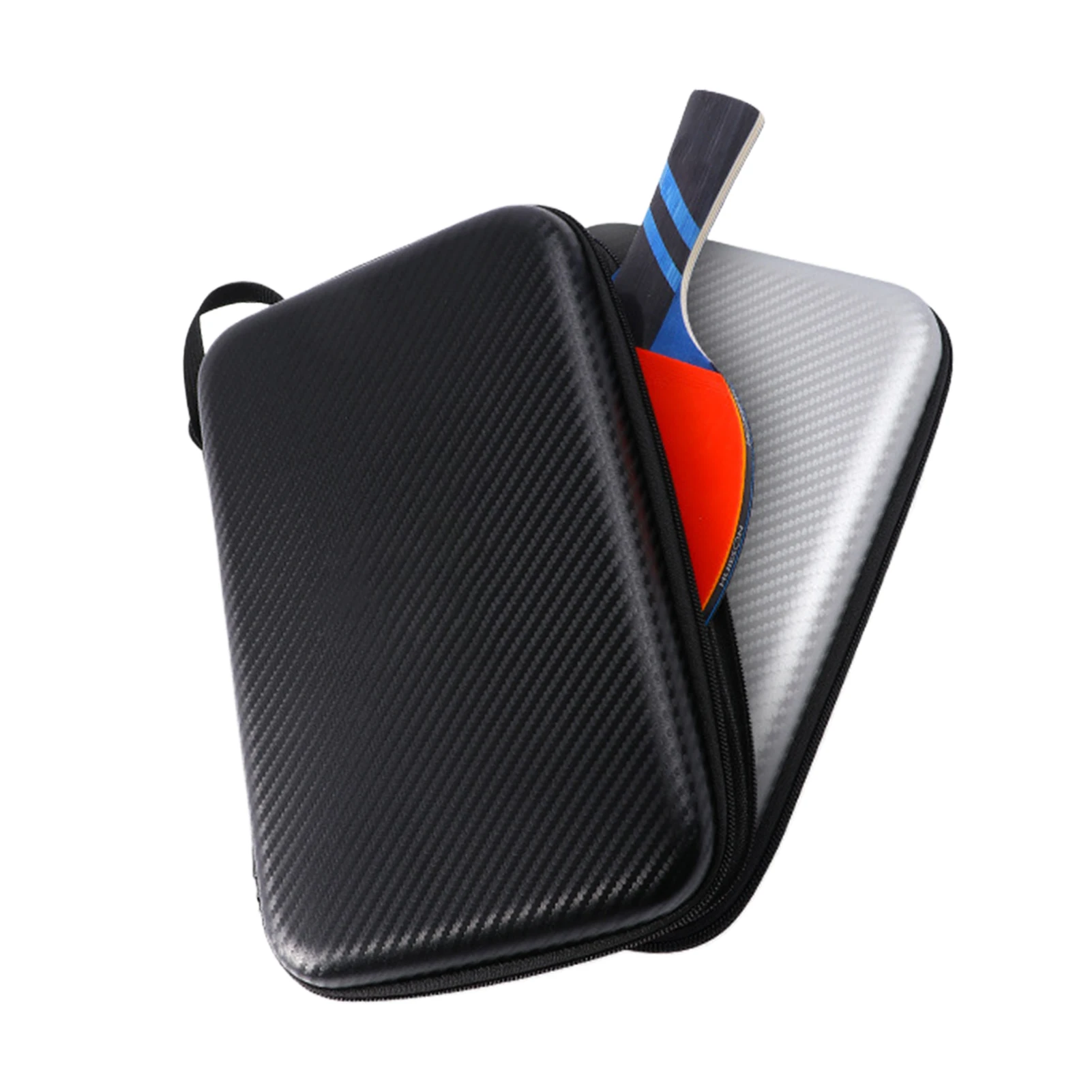 Table Tennis Racket Bag EVA Square Shaped Ping Pong Box Case Waterproof Professional Portable Sports Racket Bag