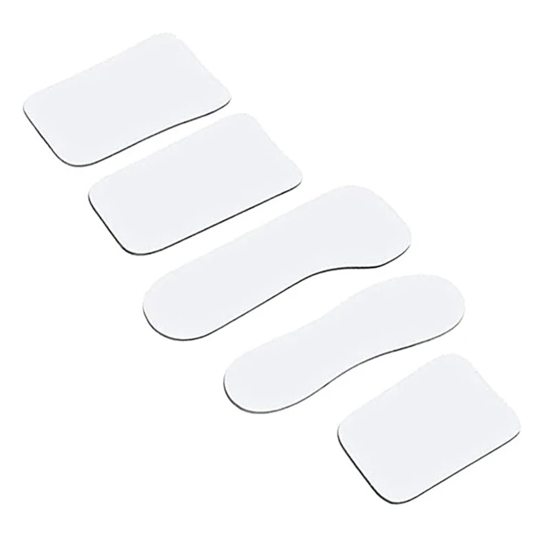 Espelho Ortodôntico Dentário, Espelhos Dupla Face, Ferramentas Dentárias, Material De Vidro, Refletor De Odontologia, Intra Oral, Fotografia, 5 Pcs por Conjunto