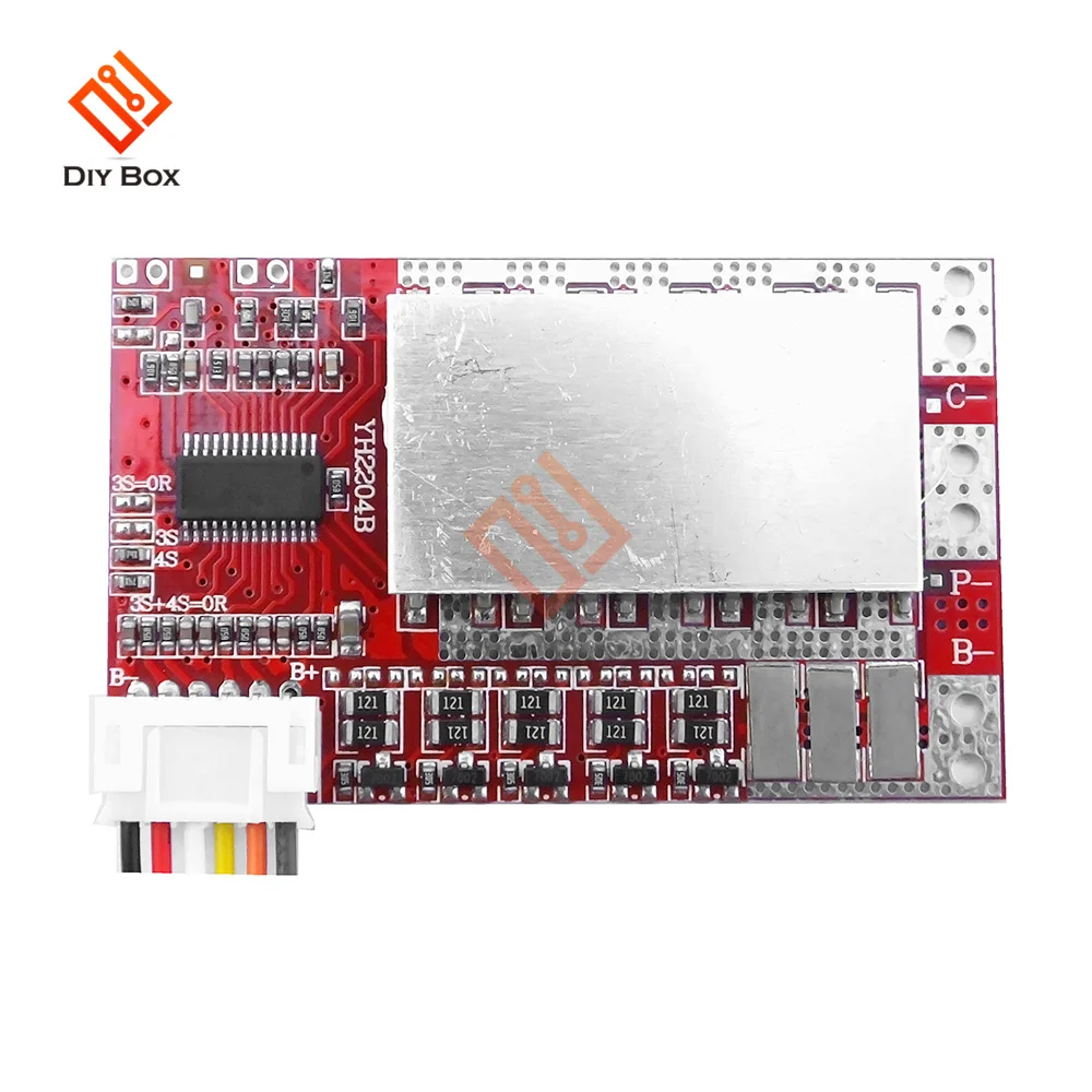 3S 5S 50A 18650 płyta zabezpieczająca baterię litową 3.7V LiFePO4 bateria Bms płyta z obwodem równowagi płytka ładująca moduł