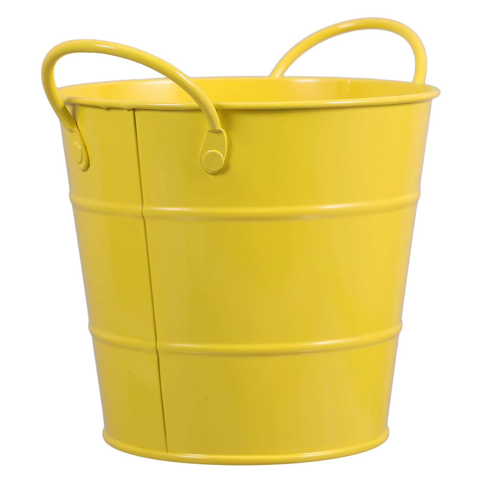 

Mini Desktop Trash Can Set Office Waste Small Iron Bucket With Handle Decorative Storage Bucket Home Office Use Metal