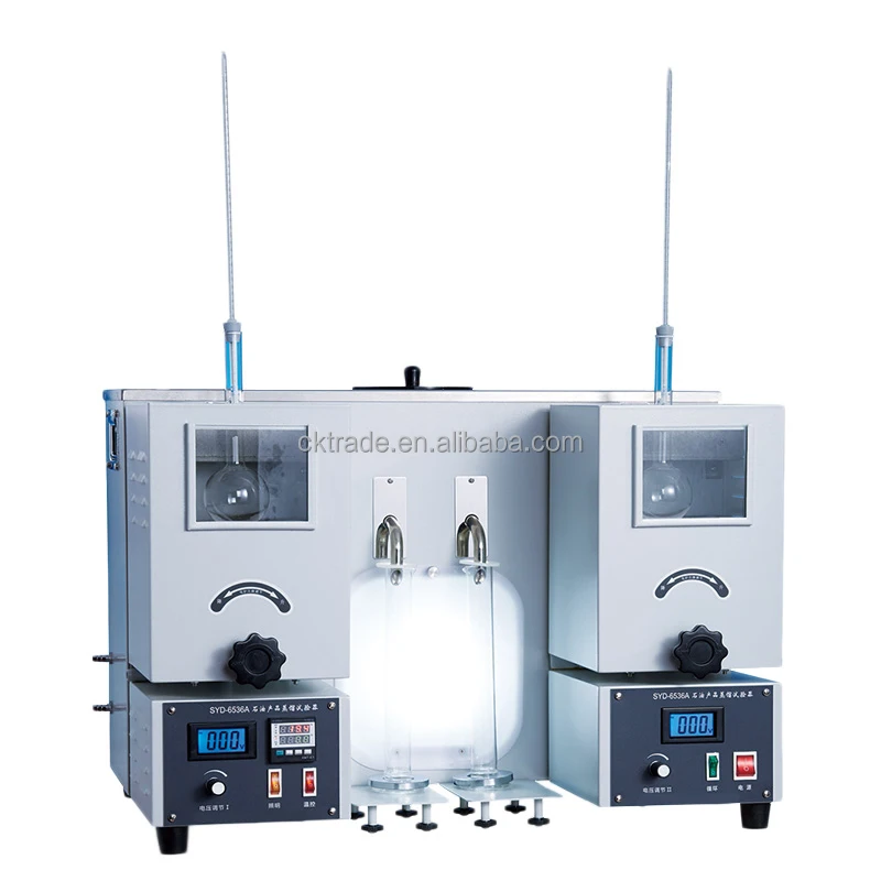 

CHINCAN SYD-6536A ASTM D86 High Quality Double Units Distillation Apparatus