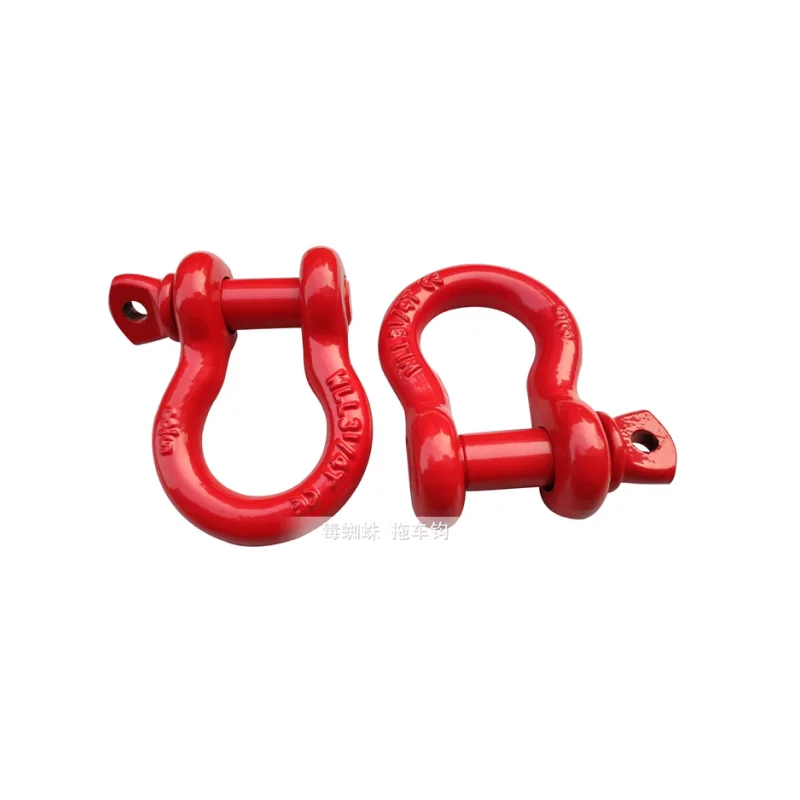 5/8 D Ring Shackle With Protective Cover Fit Universally for Off-Road Truck Offroad Towing Accessories