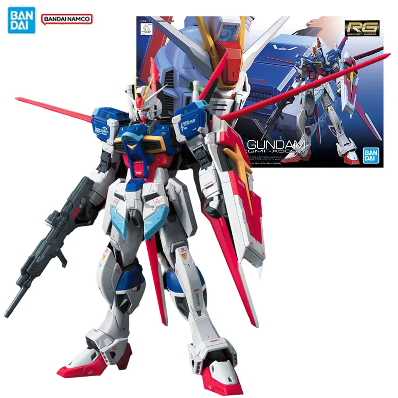 

Bandai Original Genuine Figure Gundam Model Kit RG 1/144 33 ZGMF-X56S/α Force Impulse Gundam Collection Model Action Figure Toys