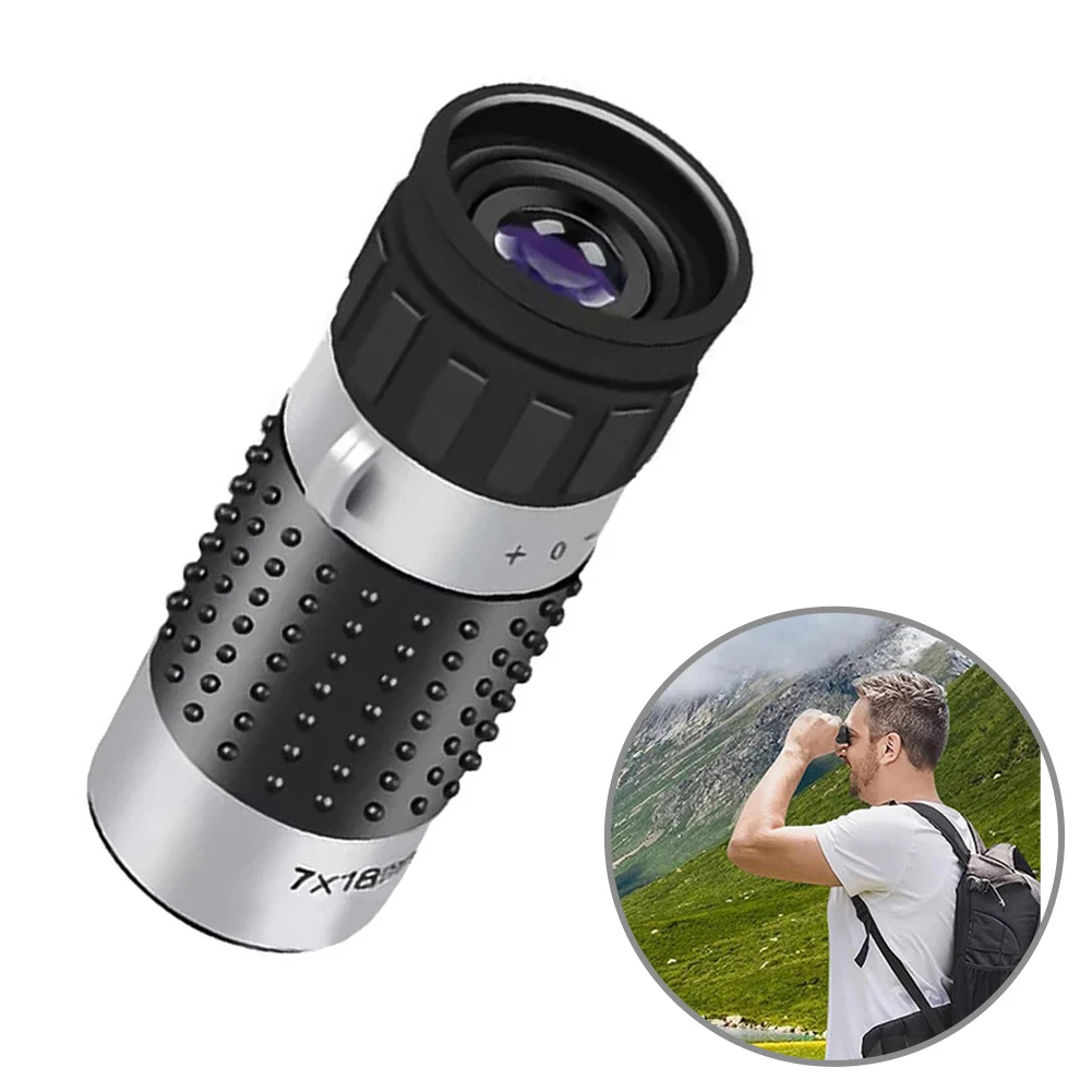 Compact Telescope Golf Rangefinder Anti-Shake Technology High Performance Optics Ideal For Birdwatching 5*5*10cm