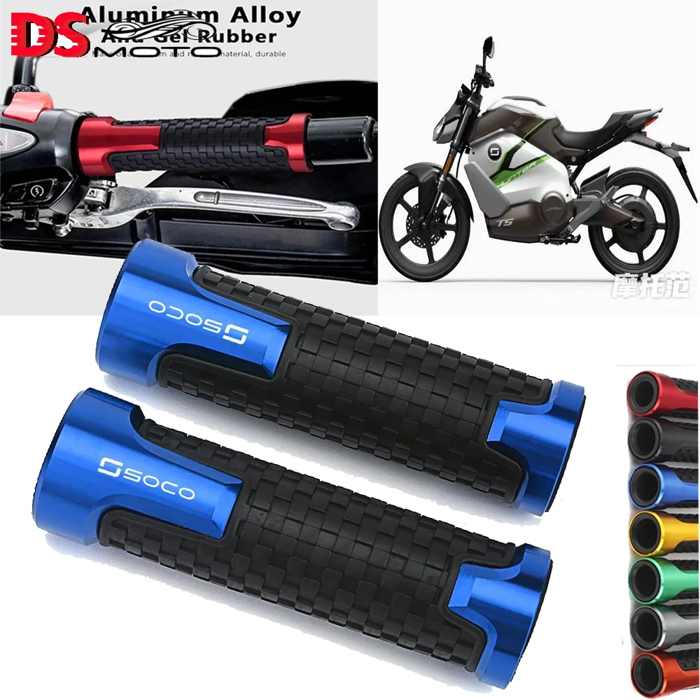 

For Super SOCO TC MAX Pro TS Lite SOCO CPX SOCO TSX 7/8'' 22MM CNC Handlebar Grips Handle Bar Covers Motorcycle Accessories