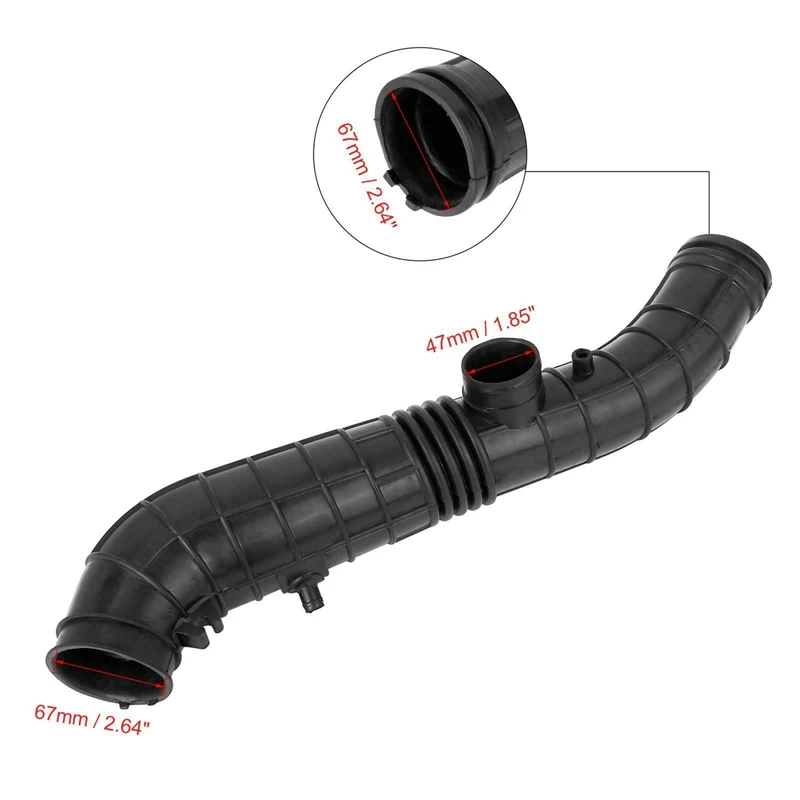 Well-Car Engine Intake Air Hose For HONDA ODYSSEY RA6 2002 2003 2004 2.3L 17228-PFV-000