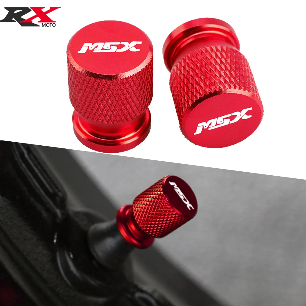 

For Honda MSX125 Grom MSX 125 2013-2020 TOP Quality Motorcycle CNC Accessories Wheel Tire Valve Stem Caps Airtight Cover