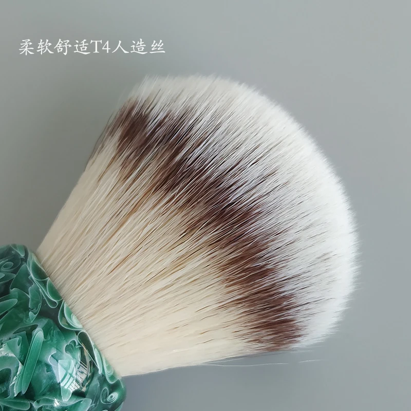 Dscosmetic 30mm Jade T4 synthetic hair shaving brush for man shaving brush