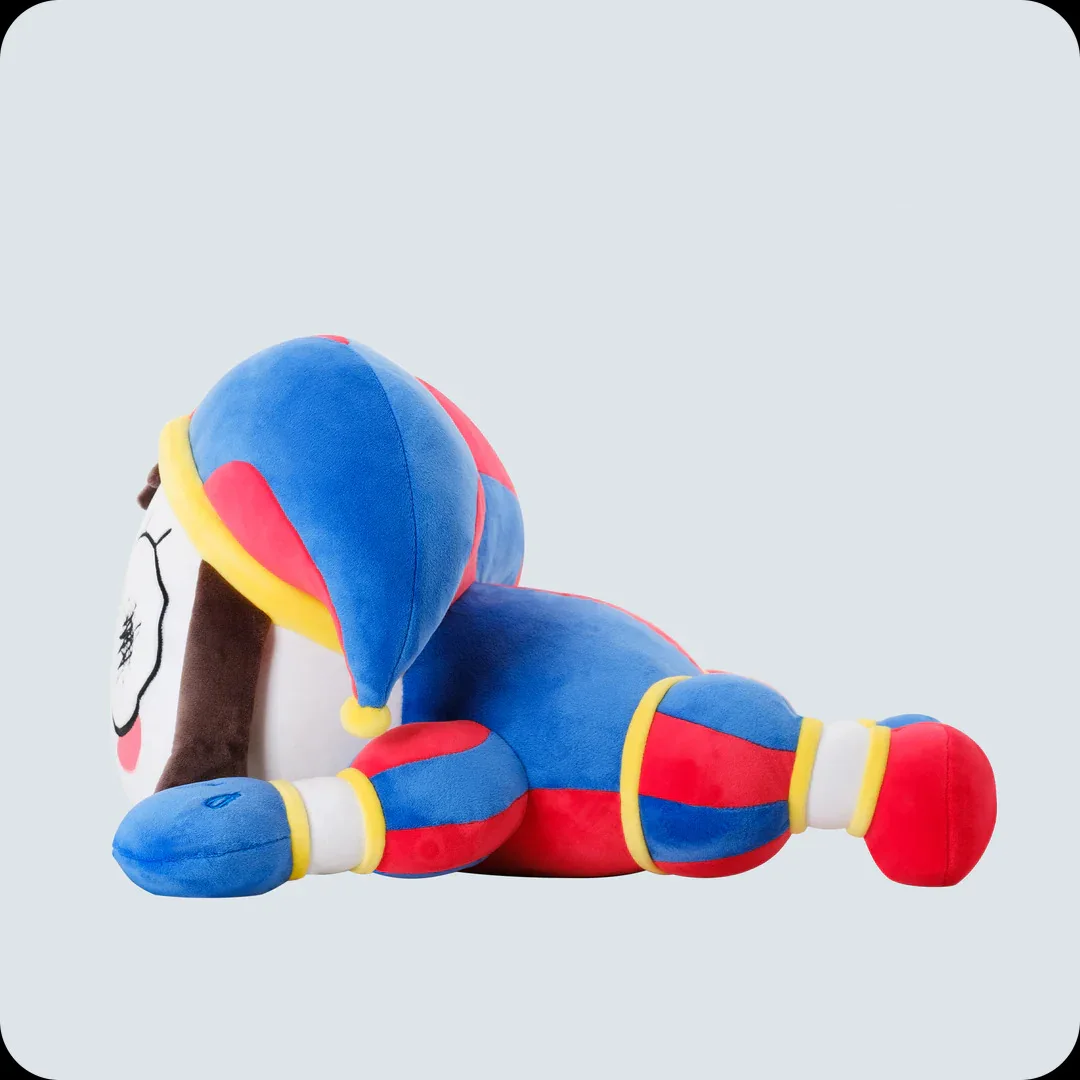 Digital Circus Plush, 10 inches, Stuffed Toy, Jax Pomni Kinger Zooble Bubbles Caine, Gift for Kids Teens