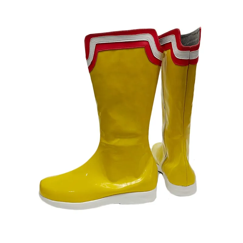 Chaussures de Cosplay My Hero Academia All Might pour Halloween, bottes Zentai pour adultes, chaussures seconde peau