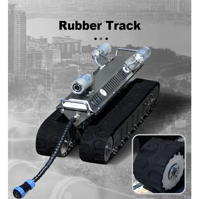 Waterproof Underwater Pipe Sewer Pipeline Inspection Camera AVA-P3 Pipe Inspection Adjustable Crawler Robot