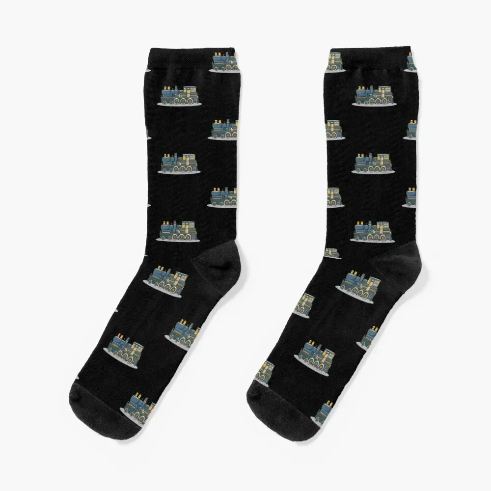 

Train Wagon Socks christmas gifts heated Lots Designer Man Socks Women's