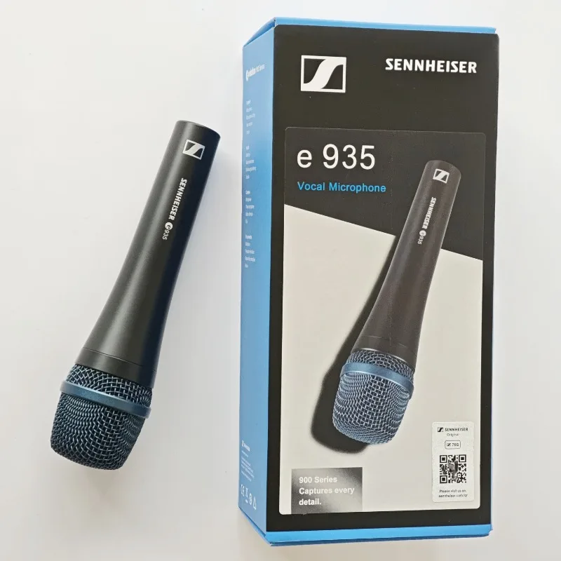 Original Sennheiser E935 Professional Wired Dynamic Supercardioid Vocal Microphone Handheld Microphone Stage Singing Micropho