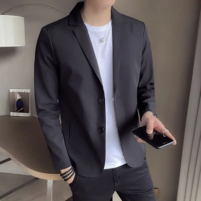 Party Man Suits and Blazers Plus Big Size Jacket for Men Coats Oversize Black Elegant Luxury Designer Korean Style Clothes 2024