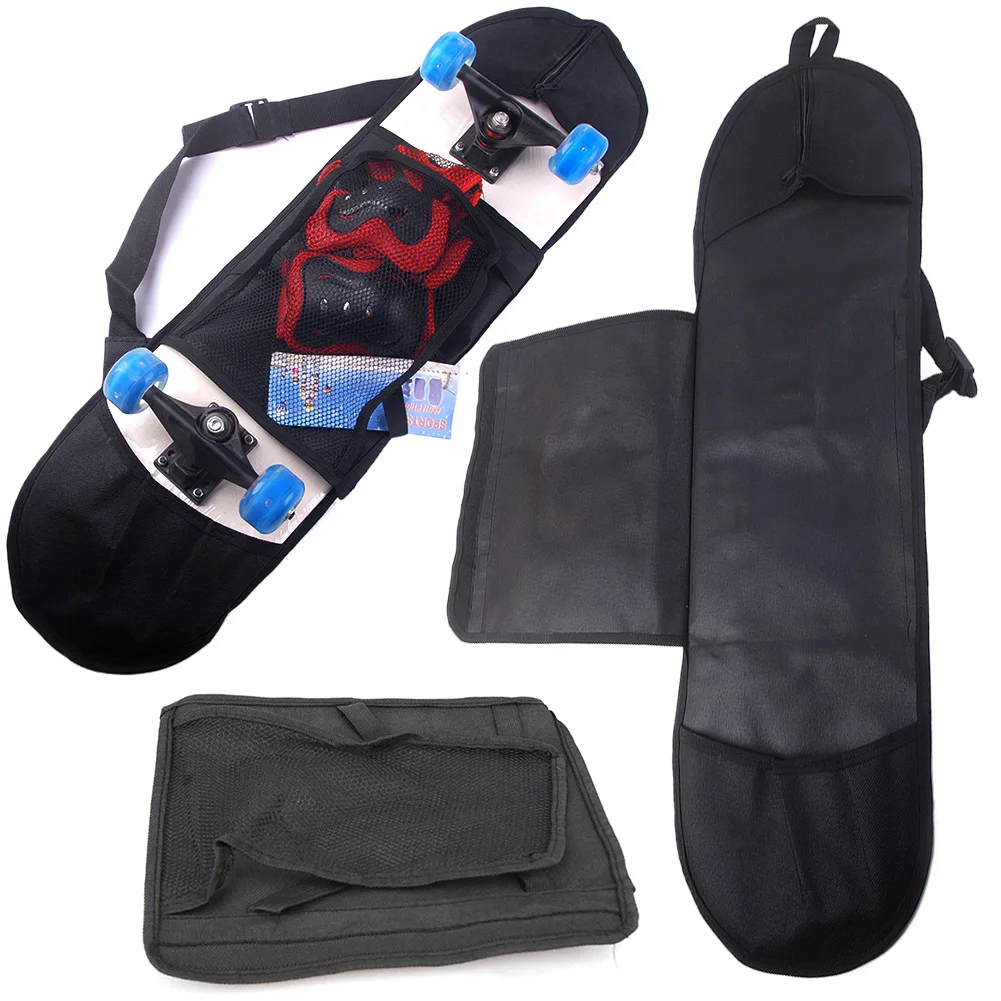 Skateboarding Carrying Handbag Waterproof Balancing Scooter Storage Cover Backpack Adjustable Strap Skateboard Backpack