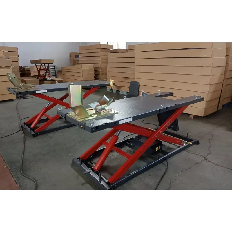 Piattaforma elevatrice idraulica elettrica per moto Strumento di sollevamento per auto per carichi pesanti Uso in garage ​