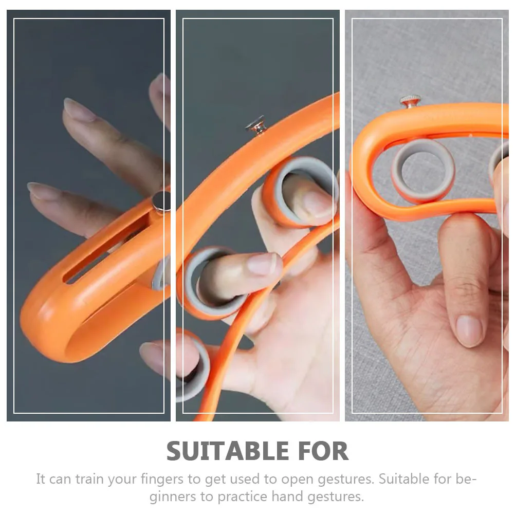 

Finger Expansion Trainer Easy to Carry Expander Grip Strengthener Exercise Stainless Steel Dexterity