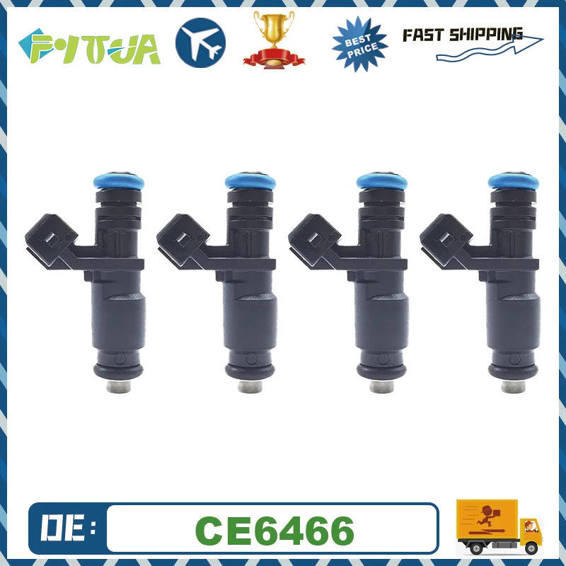 

4pcs High Performance Fuel Injector Nozzles CE6466 For Starfish Car Gasoline Injector Engine
