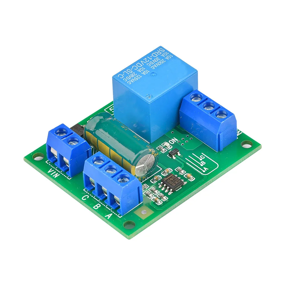 Imagem -06 - Módulo Controlador de Nível de Água Automático Interruptor Sensor Líquido Válvula Solenóide Motor Bomba Tanque de Água Controle Relé Board dc 5v 12v