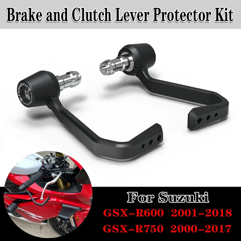 

For Suzuki GSX-R600 GSXR600 GSX-R750 GSXR750 K2 K4 K6 K8 K11 2000-2018 Motorcycle Brake and Clutch Lever Protector Kit