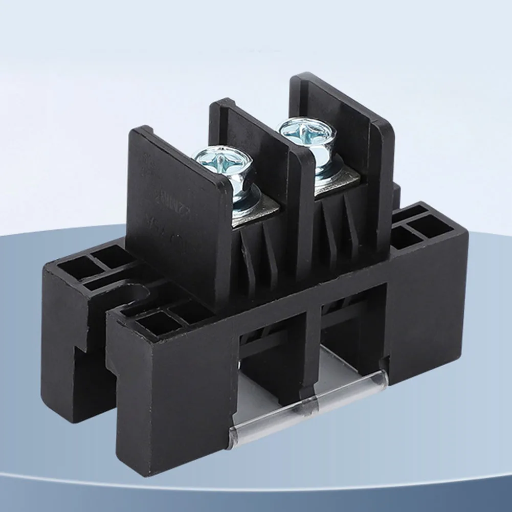 Sturdy Energy Storage Terminal Connector 2X150A Pure Copper High Current Terminal Block UL94V 0 Flame Retardant Grade