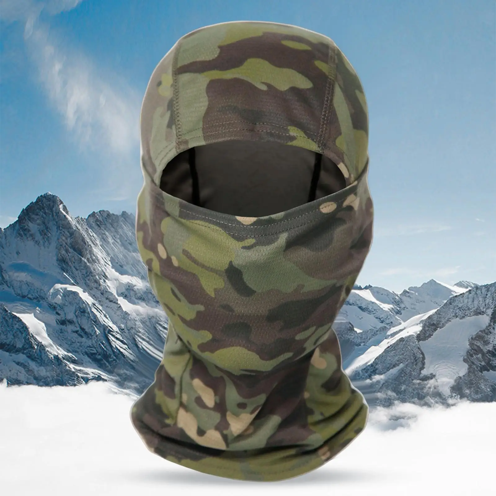 Thermal Ski Mask Bike Motorcycle Balaclava Dustproof Neck Hood Scarf Headwear for Adult Kids Riding