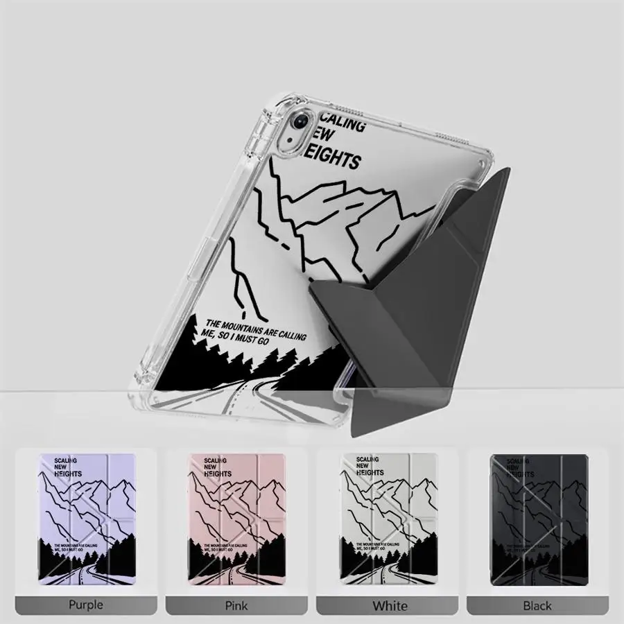 

Mountain Art Painting Tablet Case For iPad Pro 2025 Air 4 5 M3 M2 1 2 M4 11inch Pro 11th 10th 9th 8th 7th 12.9inch Mini 6 7