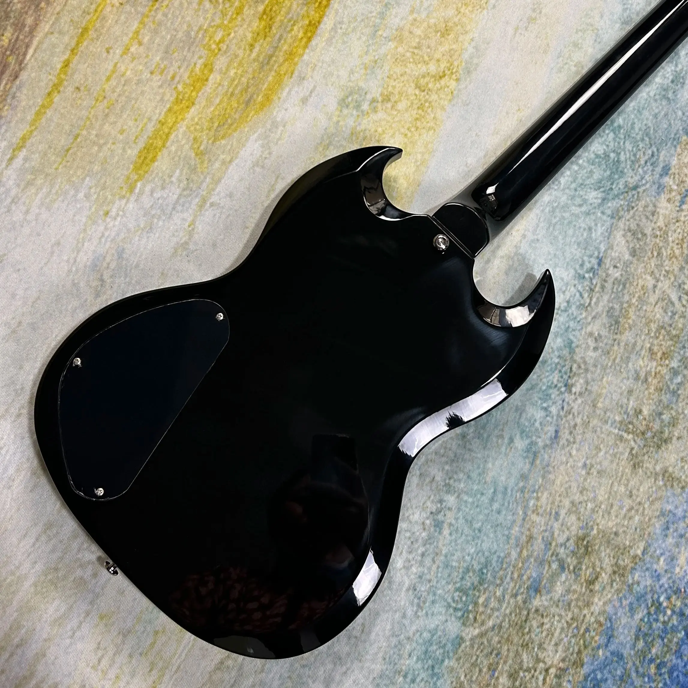 Electric Guitars Mahogany Body Rosewood Fingerboard Black Version