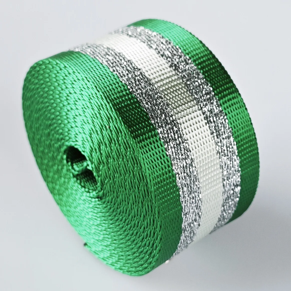 3 Yard 1,5 inch/3,80 cm Lurex Strip Jacquard Nylon Webbing Band voor Handtas DIY knutselen