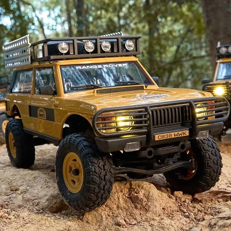 FMS 1/24 Schaal FCX24M Camel Cup Land Rover Defender 90/110 Eerste Gen Range Rover Discovery Simulatie Klimmen RC Auto Model speelgoed