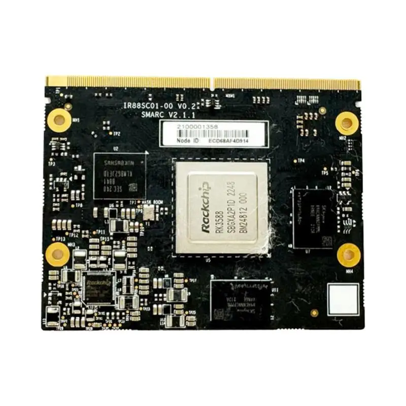 

IR88SC01-00 V0.2 ECD68AF4D914 RK3588 RK3588J Industrial Motherboard Cpu Board CPU Module