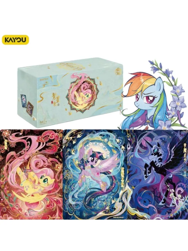KAYOU My Little Pony Friendship Eternal Star-Glow Pack Vol.3 Sammelkarten-Set mit Animationsfiguren als Hobby-Sammlerstück und Geschenk