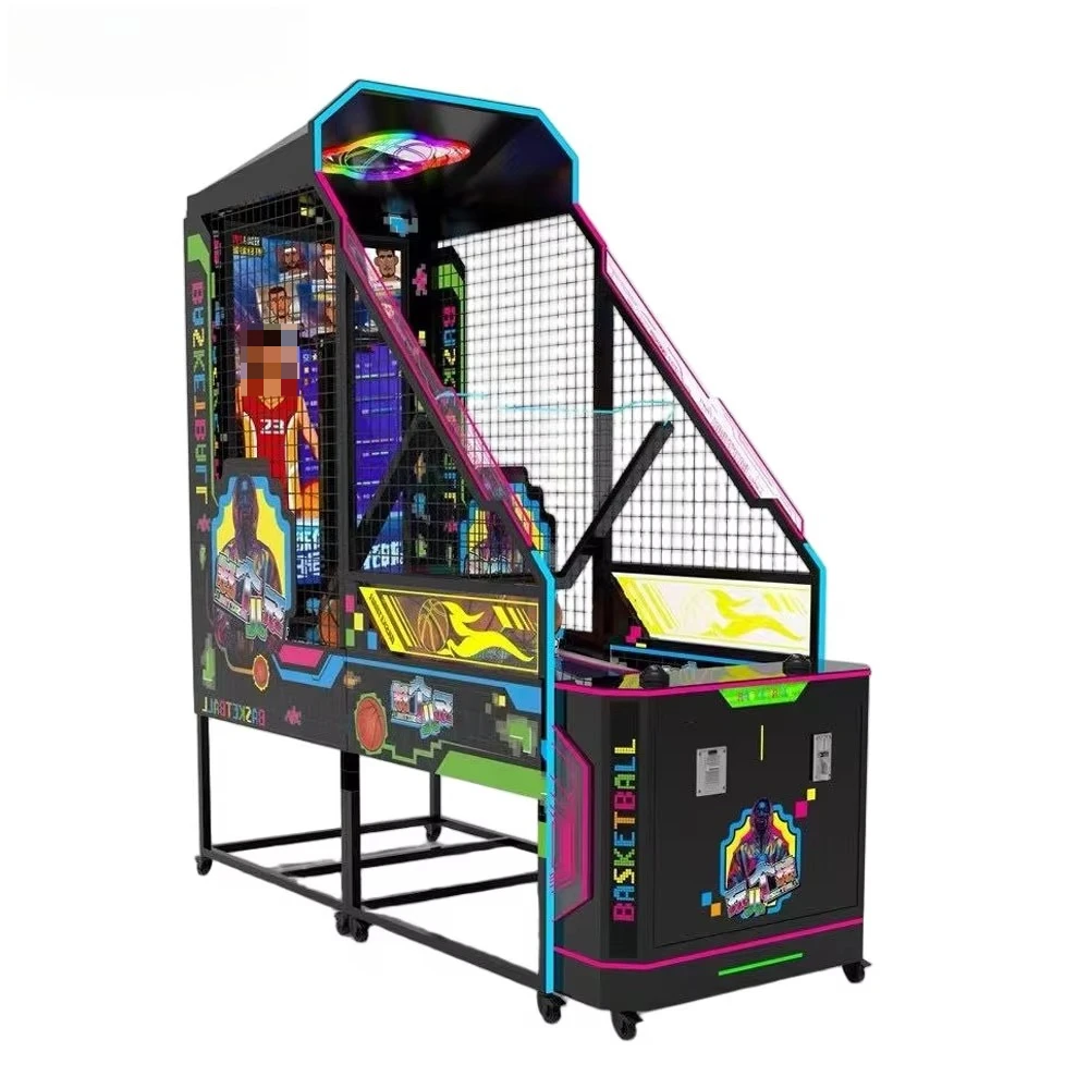 

Игровой автомат LCD Basketball Machine 55 дюймов, монетоприемный, уличный, красочный, аркадный, светящийся, для дома и игровых комнат, для взрослых (без доставки)