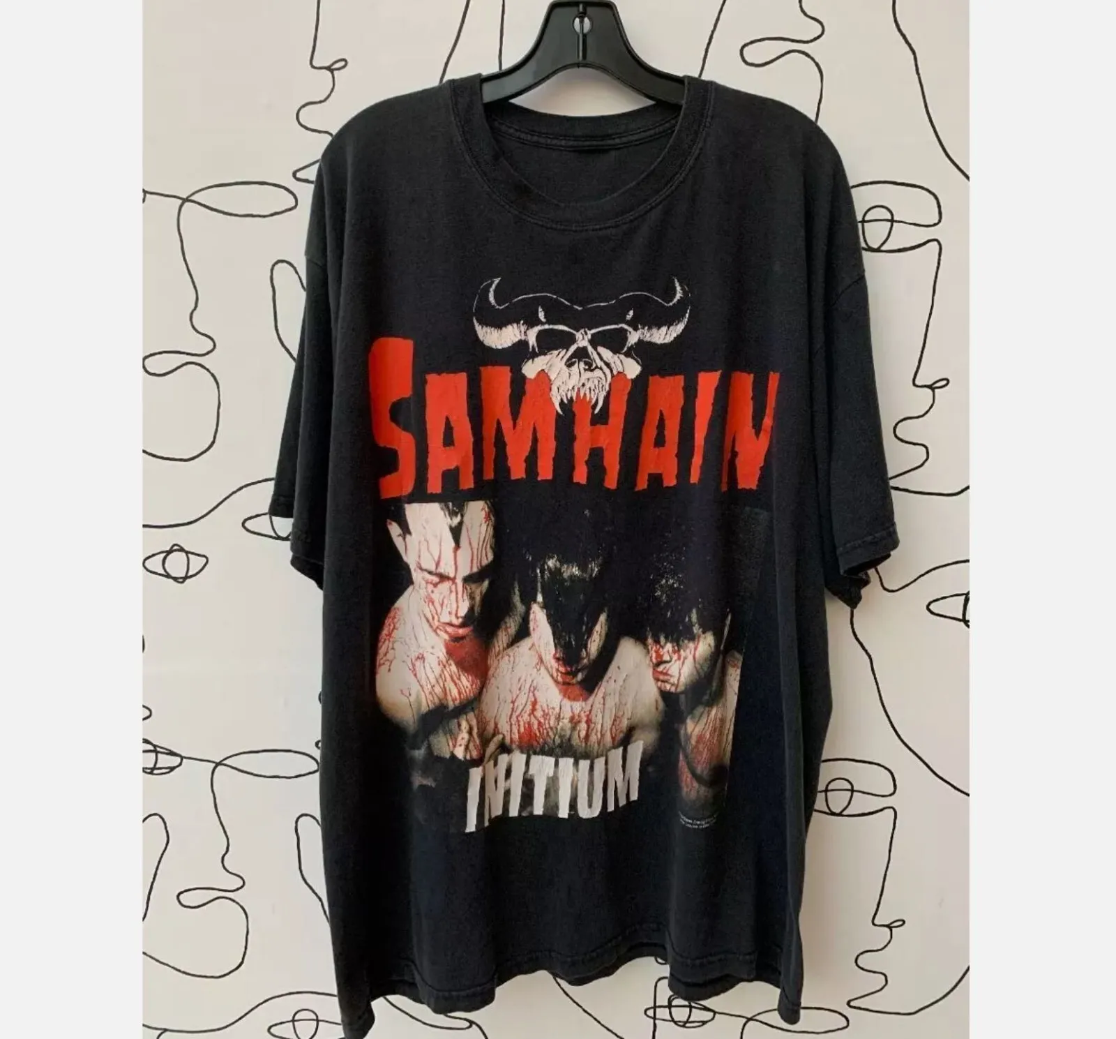 1999 _Danzig Samhain_ Initium Blood Ritual Graphic Unisex Tshirt