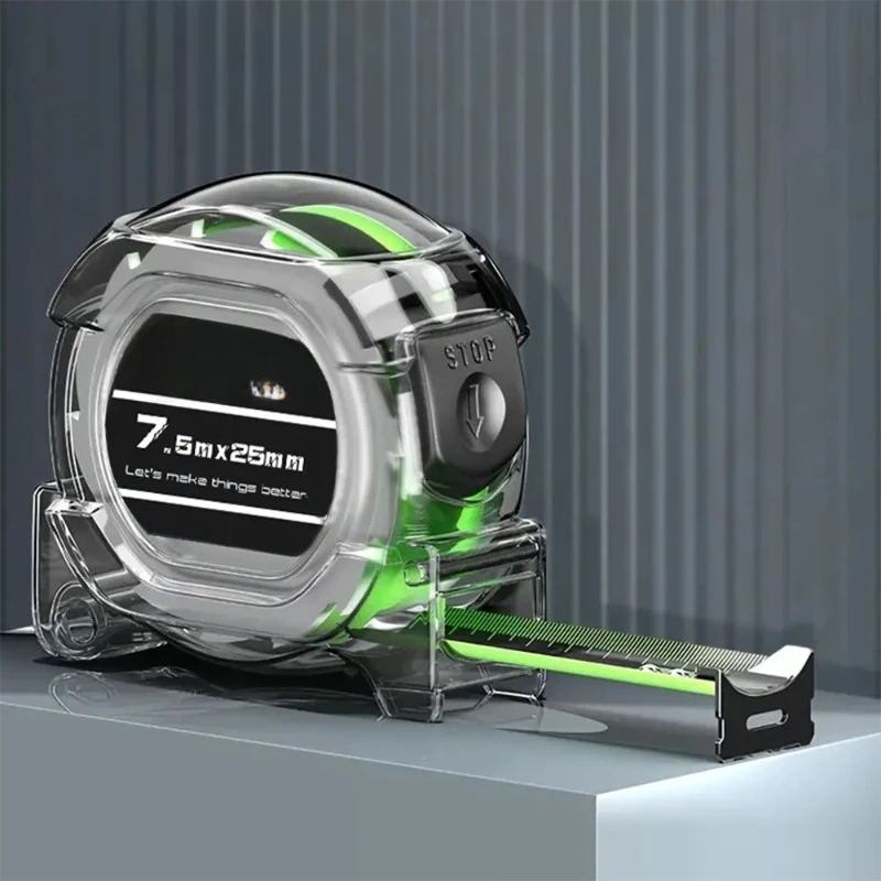 3-5-7 Meter Fluorescent Tape Measure Precision Thickened Scale Waterproof And Wear-Resistant Multipurpose Measuring Tool