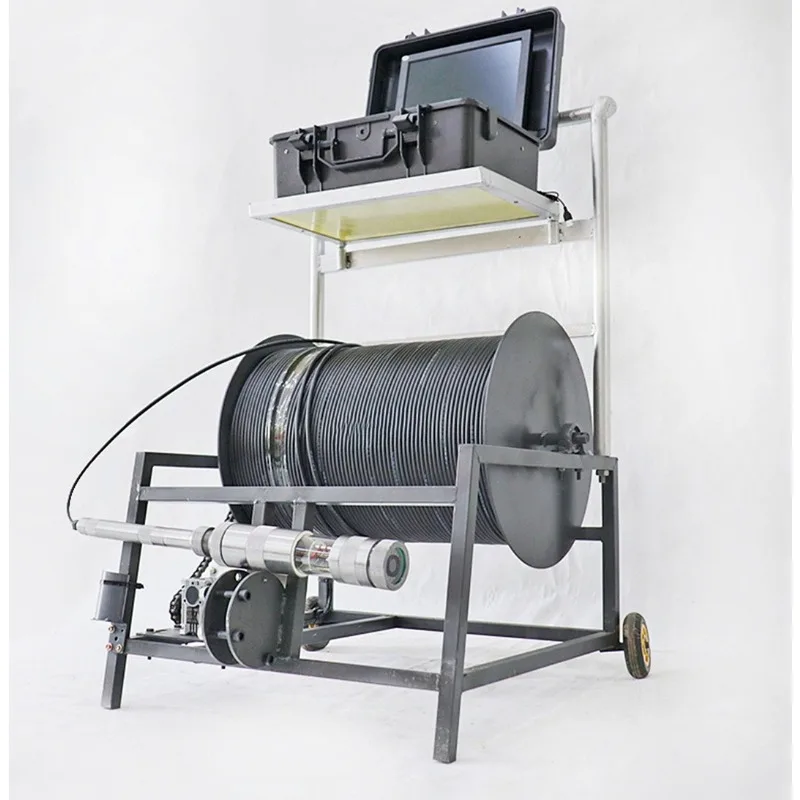 TV detector, intelligent retraction and release line, panoramic mine drilling TV imager, deep well detection imager