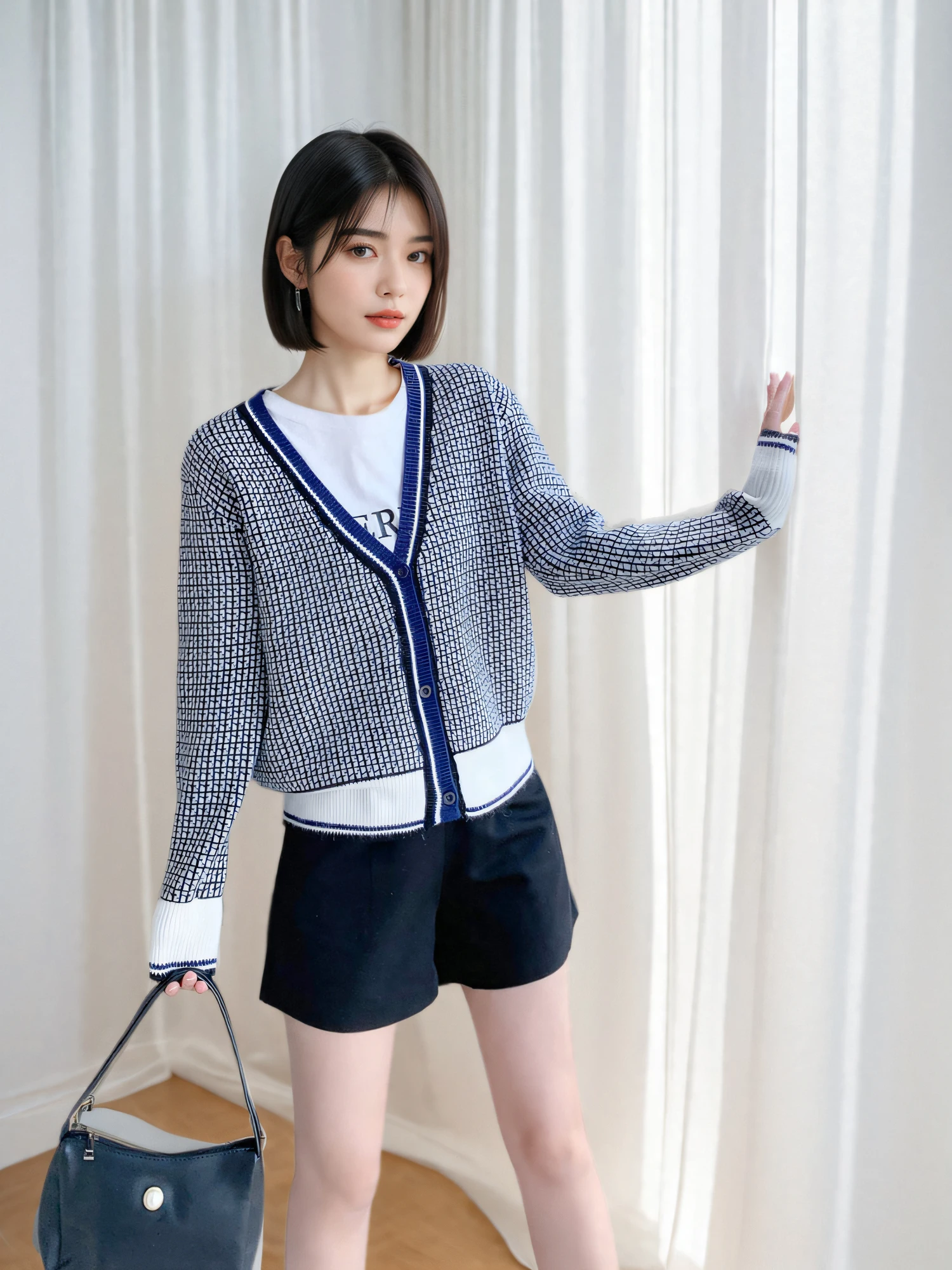 

Knit Open Cardigan Sweater Women's New 2025 Trendy Slimming Top Early Autumn Korean Sle Long Sve V-Ne Coat
