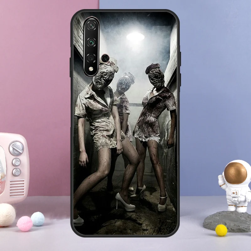 سايلنت هيل ممرضة لهواوي نوفا 11 برو 9 10 SE Y60 Y70 Y90 Y61 Y91 Y73 Y72 12i 11i 8i P20 P40 P30 لايت