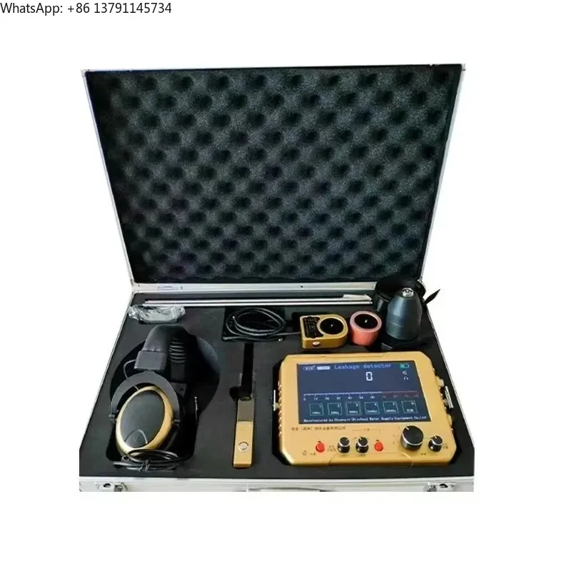 Underground Water Leak Detector Precision Water Pipe Leak Detector Sensor Tap Water Floor Heating Pipe Leak Tester Machine
