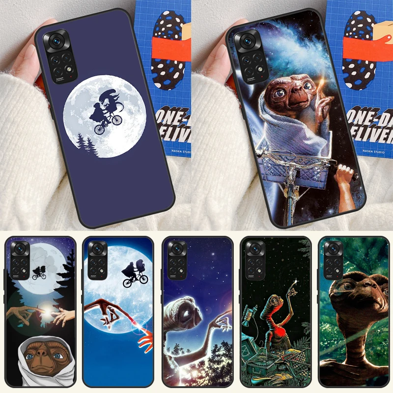 E.T. the Extra-Terrestrial Case For Redmi Note 11 Pro Cover For Redmi Note 10 Pro 8 9 10S 11S 9A 9C K50 K40 Gaming