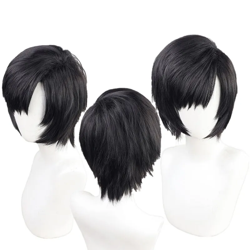 Yuffie Kisaragi Cosplay Wig Fantasy Heat Resistant Synthetic Hair Halloween Carnival Costume Accessories Party Props