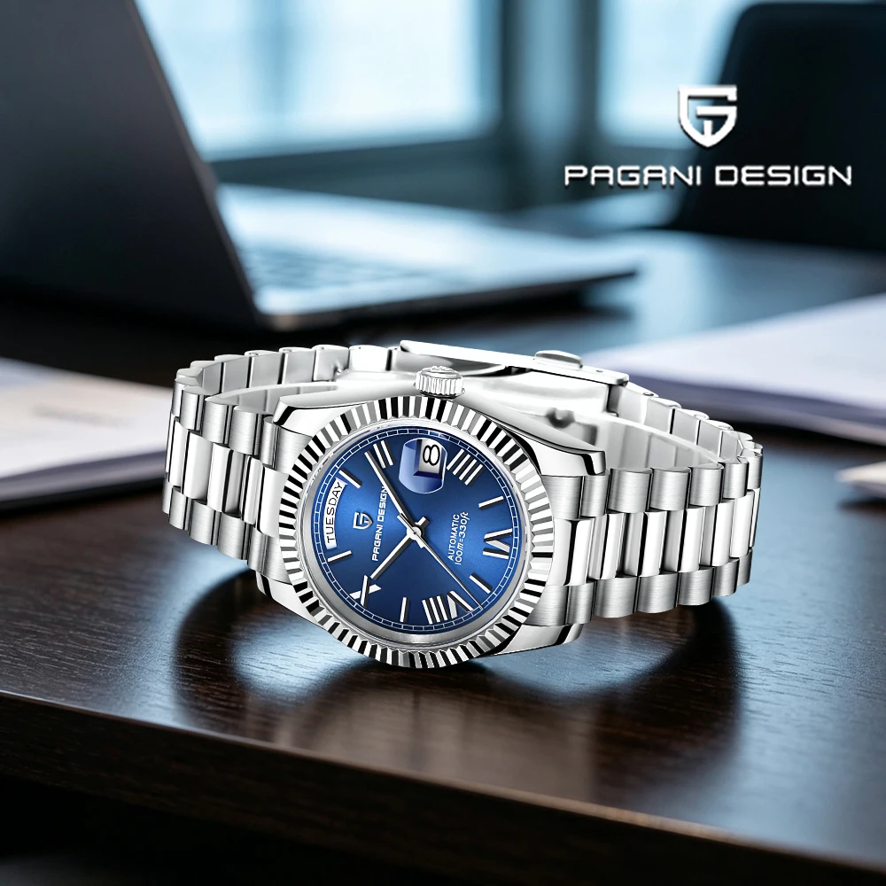 2026 Pagani Design DD36 Men's Watch Business Mechanical Men's Watch ST16 Automatic Watch Waterproof Steel Clock Fashion Sapphire