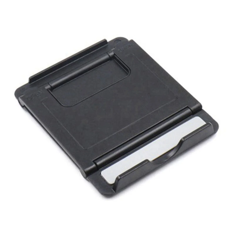 Suporte para Tablet Portátil com Dobramento Duplo, Suporte de Mesa, Suporte Preto, Adequado para iPhone, iPad, Samsung, Huawei, 3X