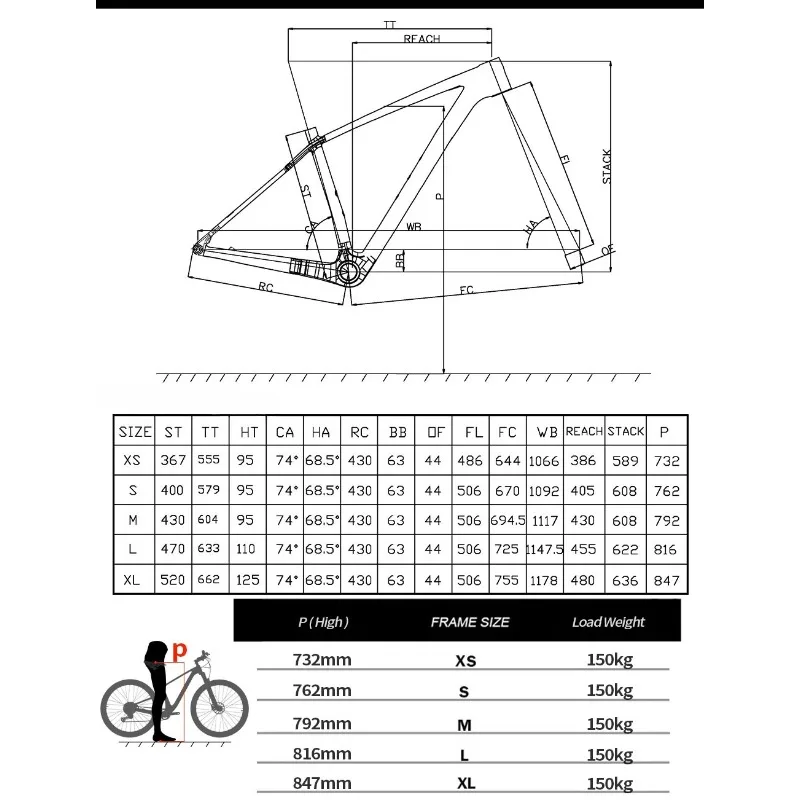 MTB-066 New 29er T1000 Carbon MTB Frame UDH Disc Brakes XC Hard Tail Mountain Bike Power 148mm Axle T47 29 Inch Ultra Light