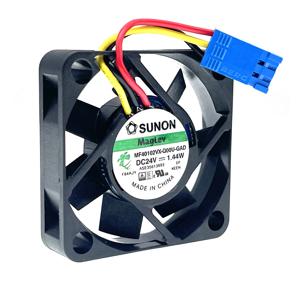 Brand New SUNON 4010 40mm 4cm 24V 1.44W MF40102VX-Q00U-GAD 40X40X10mm Slim Cooling Fan for 3D Printer Printing Mold