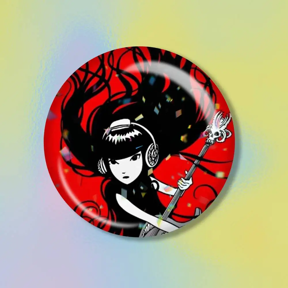 Emily the Strange  Brooch Metal Decorative Brooch Pins for Backpack Clothes Jacket Accessories,Souvenir.