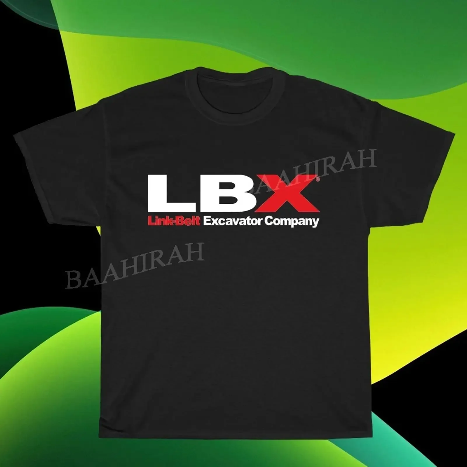 New Link Belt Excavators Logo American Funny T Shirt Size S to 5XL Image 1 of 3 vintage Washed Unisex streetwear Stretched
